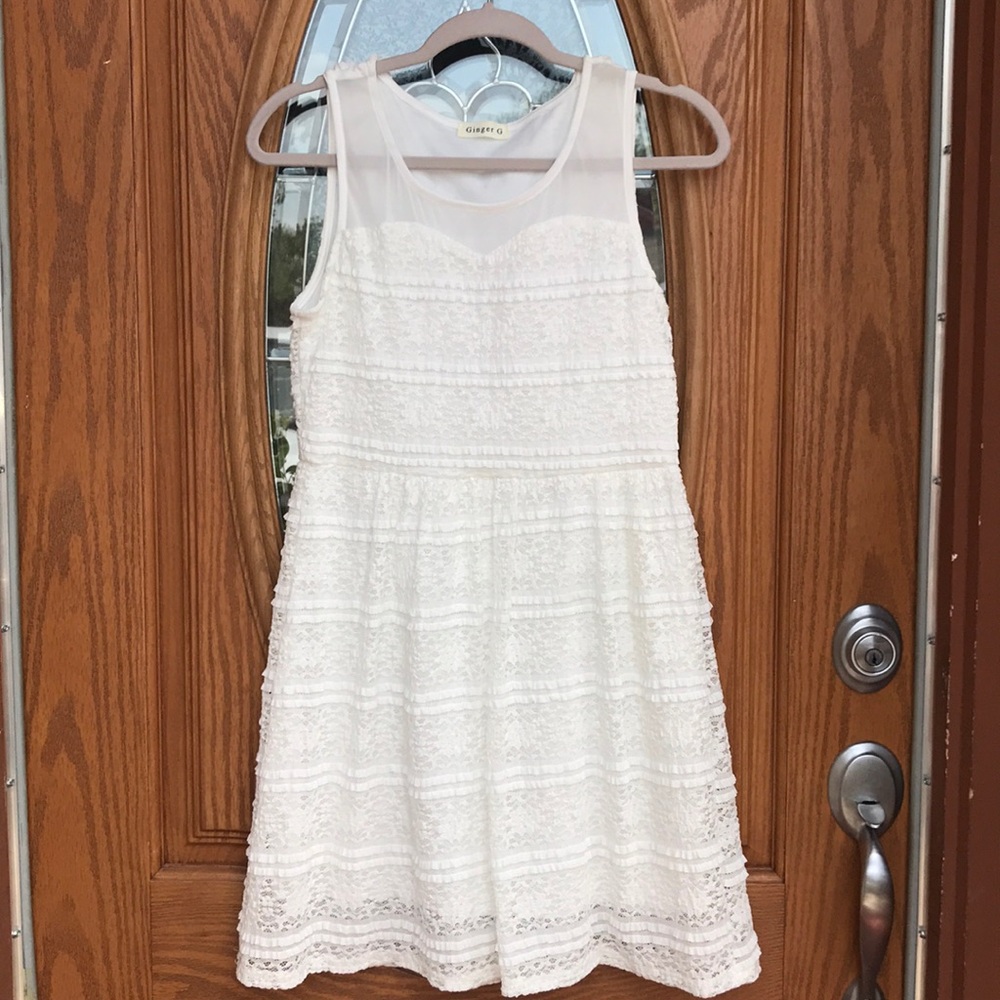White Lace Dress